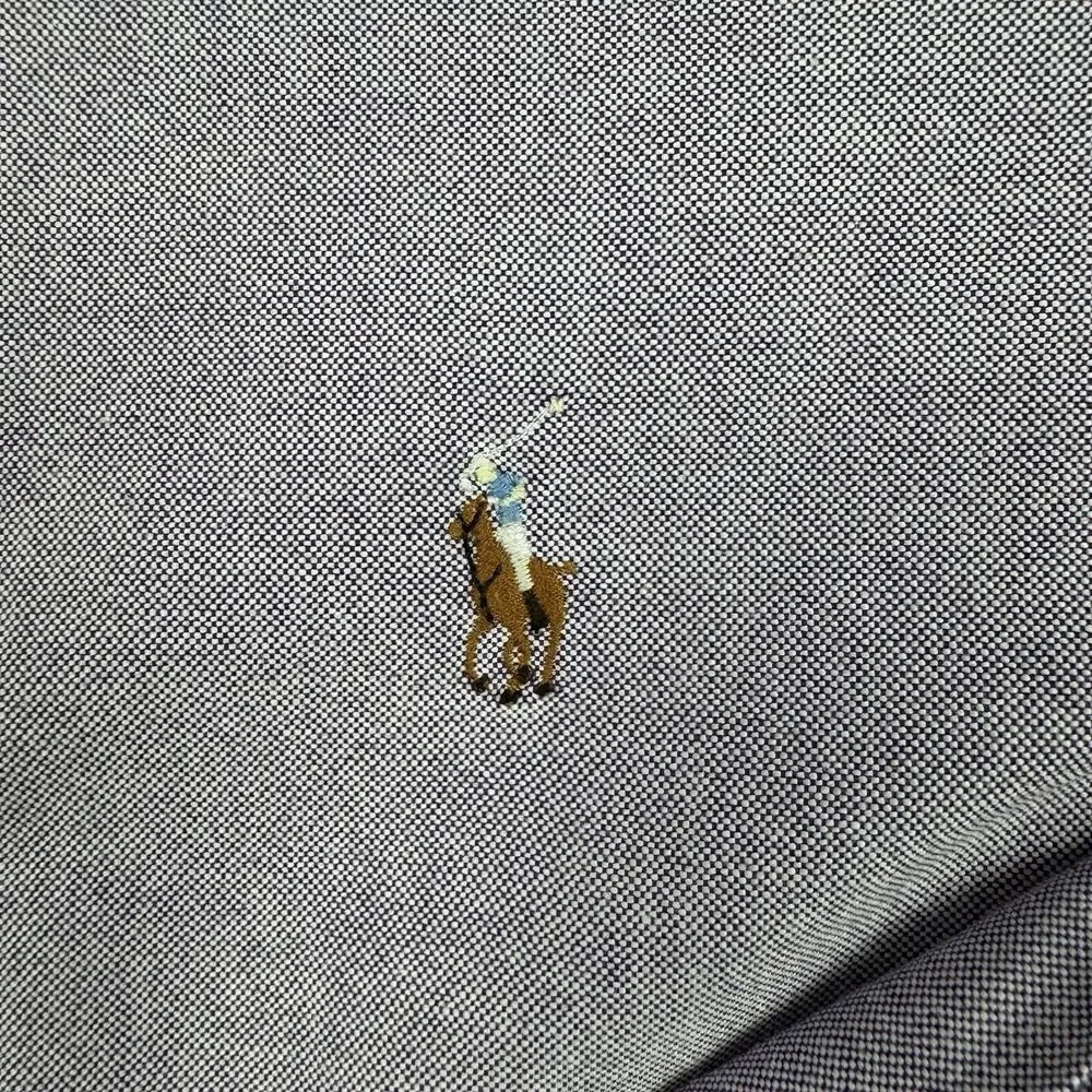 Vintage Polo Ralph Lauren Yarmouth Shirt Men's 16.5 33 Button Down Flesh Pony - Picture 2 of 8